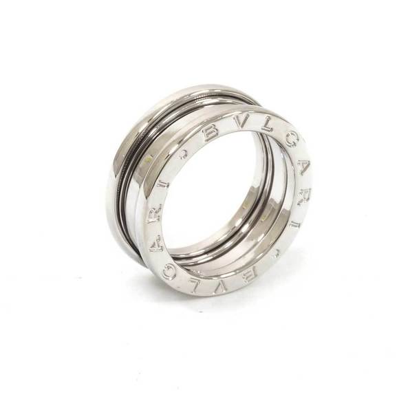 BVLGARI Handbags - Bvlgari B-Zero1 2 Band Ring White Gold